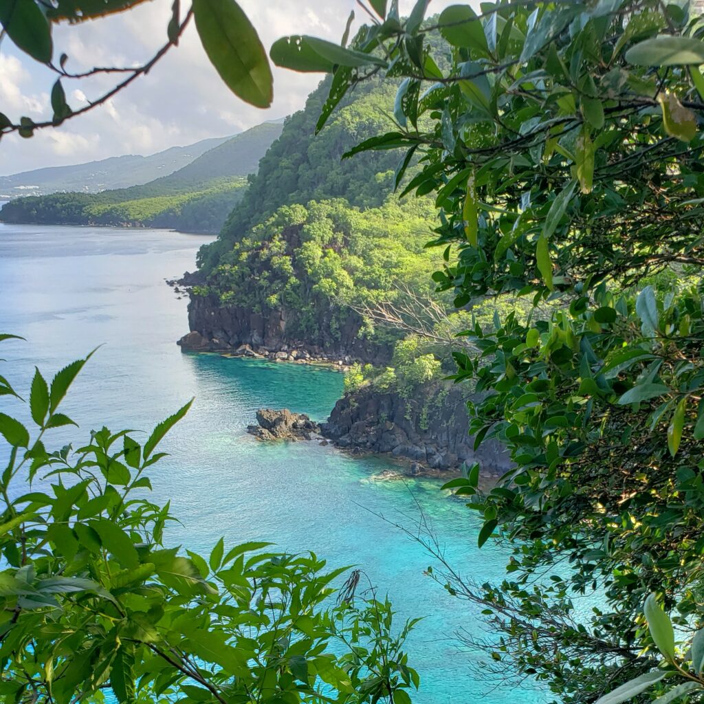 The coast near La Koumbala